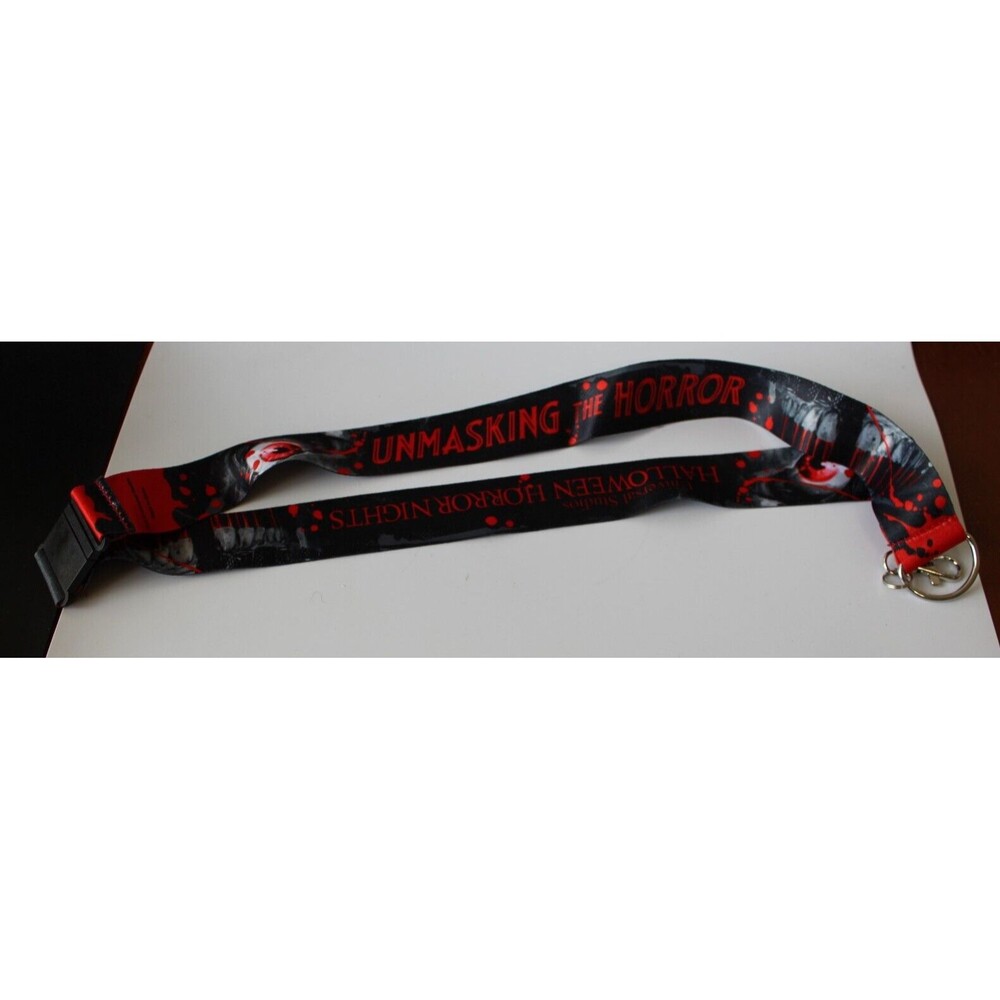 Universal Orlando Halloween Horror Nights Unmasking The Horror Tour Lanyard '23